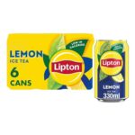 Lipton Lemon Iced Tea 330ml Can 6 Pack – £2.41 S&S Voucher