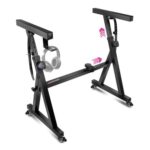 Liquid Stands Z-Style Keyboard Stand with Wheels, Adjustable, Heavy Duty
