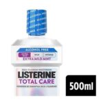 Listerine Total Care Extra Mild Alcohol Free Mouthwash 500Ml