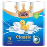 Little Duck Classic Luxury Toilet Tissue 9 Rolls (Maximum one item) – Online Only