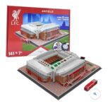 Liverpool Anfield Stadium 3D Puzzle 141 Pieces & Free C&C