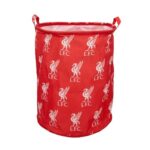 Liverpool Strike Red Fabric Storage Hamper