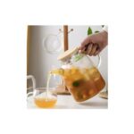 Living and Home 1.8L Clear Glass Teapot Stovetop Safe