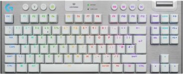 Logitech G G915 X LIGHTSPEED TKL Wireless Gaming Keyboard RGB – PC/Mac, UK Layout – White