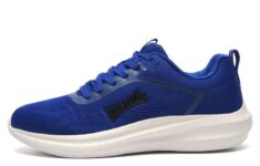 Lonsdale Santon Mens Trainers Blue/Black/Grey – Size 7-12 – With Code