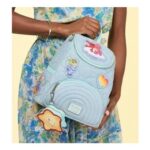 Loungefly Care Bears X Sesame Street Denim Mini Backpack