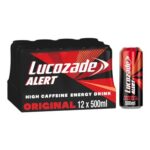 Lucozade Alert Energy Drink 500ml (12-Pack) – £8.99 S&S Voucher