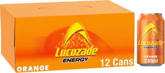 Lucozade Energy Orange 330ml (Pack of 12)