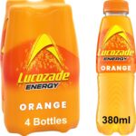 Lucozade Energy Orange 380ml (Pack of 4)