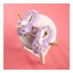 Lulabay Unicorn Faux Fur Slippers