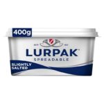 Lurpak Slightly Salted Spreadable Blend of Butter and Rapeseed Oil 400g at Asda Via Just Eat (Max 2 Per Order) Delivery/Fees Apply