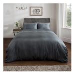 Luxury Hotel Quality Diamonte Embellished King Duvet Cover & Pillowcases