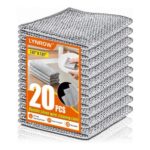 Lynrow 20 Pack Wire Wool Dish Cloths, Reusable, Non-Scratch – £4.79 S&S Voucher