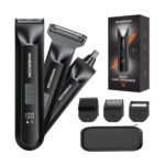 MAXGROOM 3-in-1 Manscape Trimmer for Body and Pubic Hair