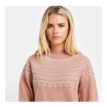 M&Co Petite Pink Fairisle Knit Jumper