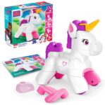 MEGA BLOKS Fisher-Price 3-in-1 Build & Enchant Unicorn Block Toy