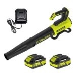 MICWELL Cordless Leaf Blower with 2x 4.0Ah Batteries & Charger