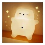 MQFORU Silicone Kids Night Light: Color-Changing, Rechargeable, Touch Dimmable