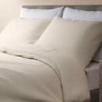 M&S Comfortably Cool Tencel Rich Duvet Cover, Double, White