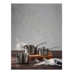 M&S X Tom Kerridge 3 Piece Stainless Steel Saucepan Set