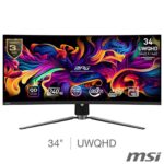 MSI MAG 341CQPX 34 inch UWQHD 240Hz QD-OLED Gaming Monitor, 9S6-3DD04T-019