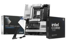 MSI PRO Z890-A Wi-Fi Intel Core Ultra 5 245K CPU / Motherboard with Free MSI Cooler 360mm aio