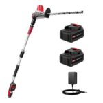 MZK 20V MAX Multi-Angle Cordless Pole Hedge Trimmer, 2.4m Reach