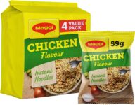 Maggi 3 Minute Noodles Chicken Flavour Multipack 4 x 59.2g