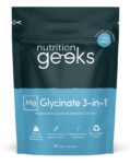 Magnesium Glycinate 3-in-1 4 Packs (360 capsules, 6 months supply) FREE Turmeric (worth £6.99) w/code