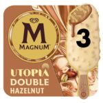 Magnum Utopia Double Hazelnut Ice Cream Sticks 3 x 85ml – York