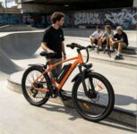 MaiRide Adult Electric Bike, 36V 10Ah Removable Lithium Battery, 261.95 All-Terrain Tires, Front Suspension, 7-Speed Mountain E-Bike