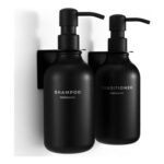MaisoNovo Wall-Mounted Shampoo and Conditioner Dispenser