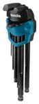 Makita B-65894 9 Piece Hex Key Wrench Set Black – Shipper / Seller Elsons Online