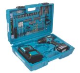 Makita DHP490SFX2 18V 1 x 3.0Ah Li-Ion LXT Brushless Cordless Combi Drill & Drill Bit Set – Free C&C