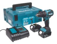 Makita DHP490STJ 18V 2 x 5.0Ah Li-Ion LXT Brushless Cordless Combi Drill