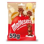 Maltesers Gingerbread Milk Chocolate Reindeer Christmas Sharing Bag 59g