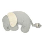 Mamas & Papas Tummy Time Roll – Interactive Soft Rattle Pillow