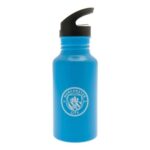 Manchester City FC Haaland Aluminium Water Bottle One Size Blue