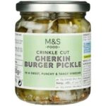 Marks and Spencer Crinkle Cut Gherkin Burger Pickle 255g – Instore (Glasgow)