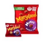 Maryland Minis Double Chocolate Chip Cookies Mini Bags Multipack, 6 Pack 118.8g