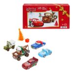 Mattel Disney Pixar Cars Winter-Themed 5-Pack