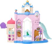 Mattel Disney Princess Pet Castle Playset, 2 Ft Tall 7 Play Areas, 3 Animal Figures, Furniture & 17 Accessories Sold by DW Store shop / FBA