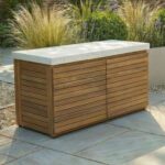 Maze – Bali Outdoor Kamado Storage Unit W90 x D60 x H51cm or Antigua W120 x D60 x H65cm £299.75 Acacia Wood & Wax concrete tops With Code