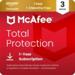 McAfee Total Protection 3-Devices 2026 Amazon Exclusive15-Months