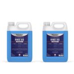 McKLords Dishwasher Rinse Aid, Blue, 10 Litre – Professional Duo Pack 2×5 L for Commercial Dishwashers,