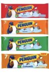 McVities Penguin Biscuit Bar Multipack 7 x 24.6g (172g) – Original / Orange / Mint / Caramel
