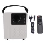 Mechkit Mini Projector, 100-Inch HD Portable with Built-in Speaker