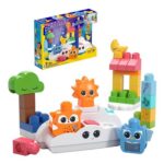 Mega Bloks Fisher-Price Toddler Blocks with Night Light Star Projector