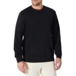 Mens Active Sweat Relaxed-Fit Crewneck Sweatshirt – Black Large