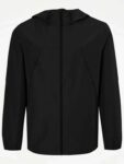 Mens Black Lightweight Zip Through Jacket (L/XL/2XL/3XL/4XL) – Free C&C